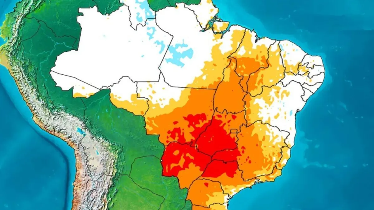 Oitava onda de calor ganha força nesta segunda-feira