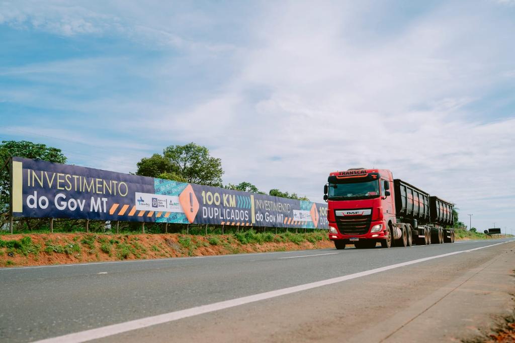 Novo Rota supera cronograma e obras de duplicação da BR-163 está 35% avançada