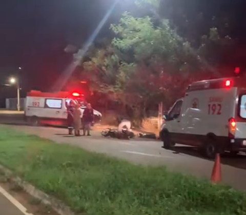 Mulher morre ao perder controle de moto em Rondonópolis