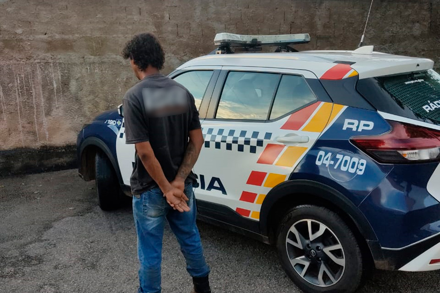 Polícia Militar prende foragido da justiça em Rondonópolis