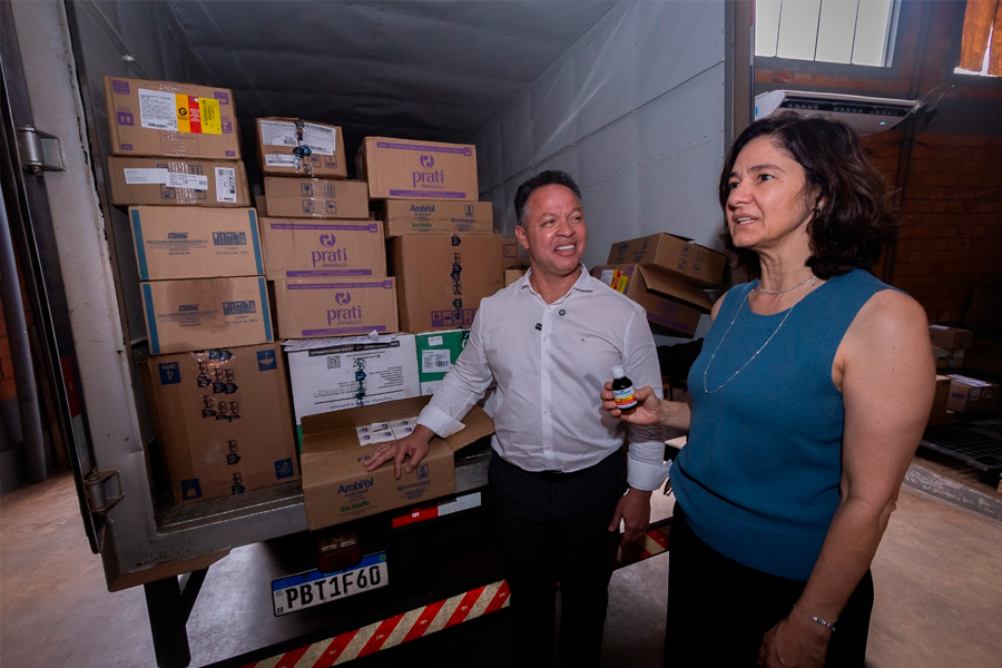 Município começa receber medicamentos para abastecer unidades