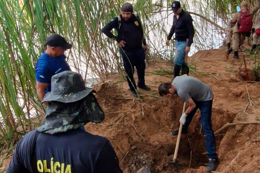 Polícia Civil encontra mais dois corpos em cemitério clandestino em Rondonópolis; total chega a 10