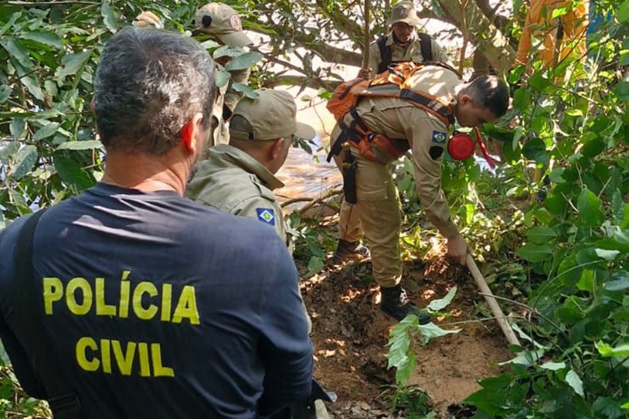 DHPP retoma buscas por corpos em 'cemitério clandestino' em Rondonópolis