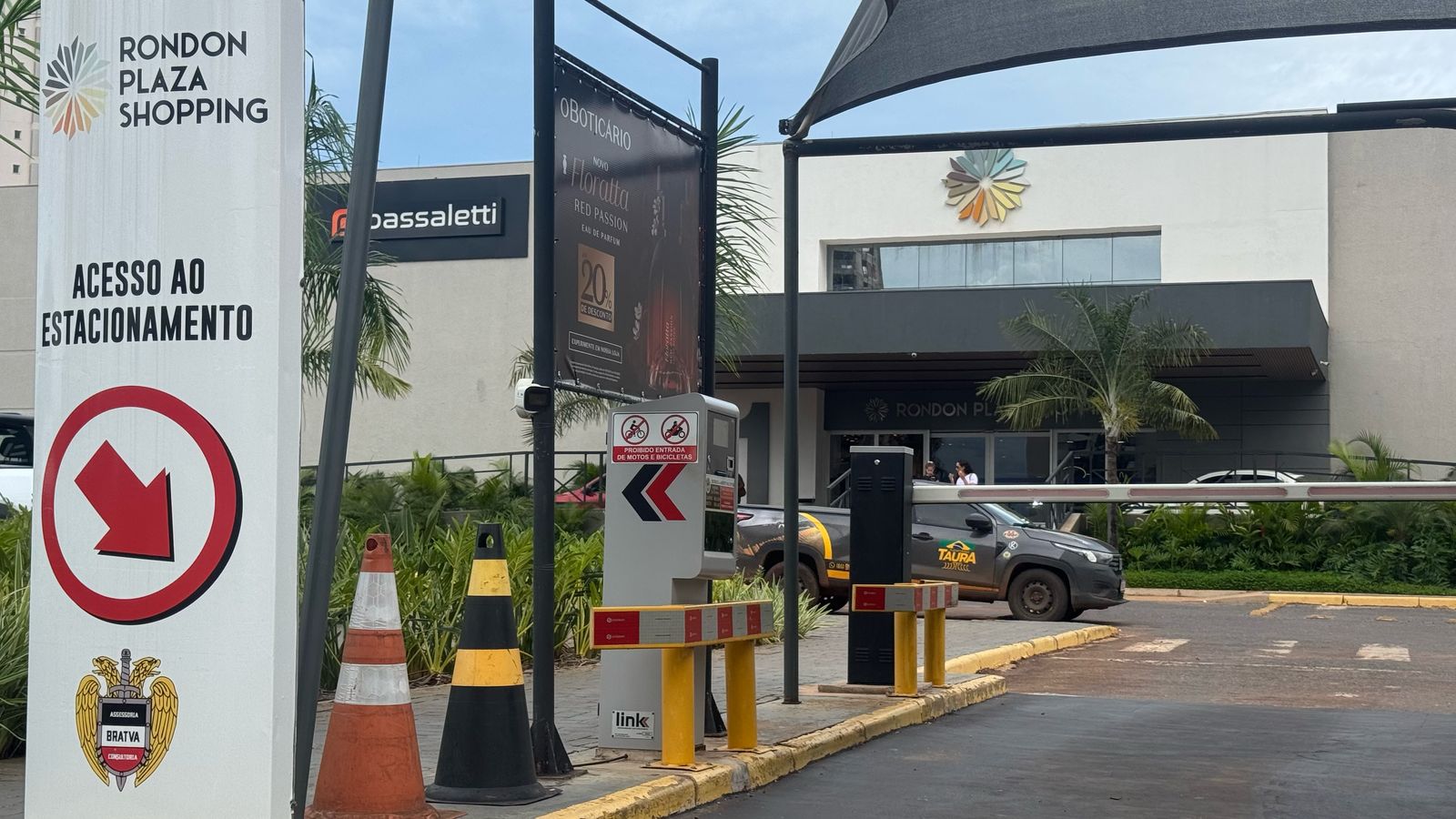 Convênio viabiliza estacionamento gratuito no Rondon Plaza Shopping 