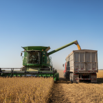 Colheita de soja em Mato Grosso