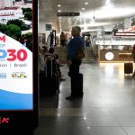 falta-de-agua-nos-banheiros-gera-caos-na-cop30-e-marca-o-primeiro-dia-do-evento