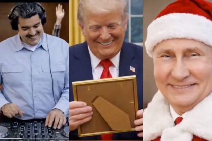 em-video-de-embaixada,-putin-e-papai-noel,-maduro-vira-dj-e-zelensky-e-preso;-assista