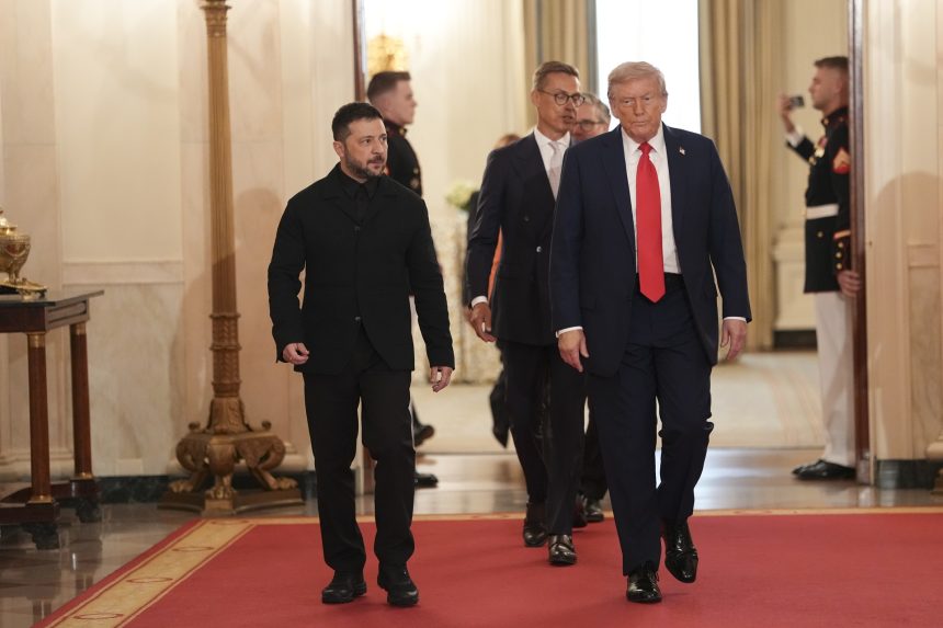 zelenskiy-discute-presenca-de-tropas-dos-eua-na-ucrania-com-trump