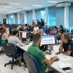 Prédio da Prefeitura de Rondonópolis com destaque para serviços da Secretaria de Fazenda.