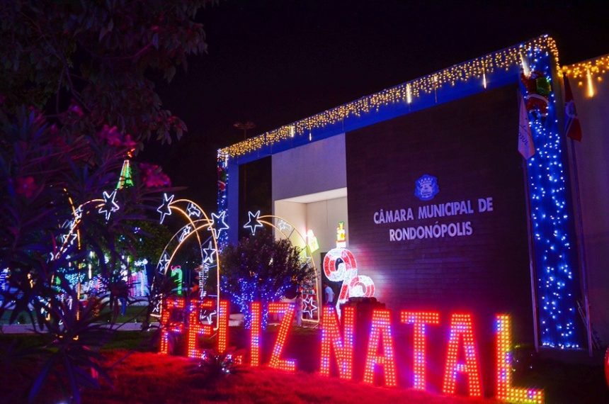 Natal Social na Câmara de Rondonópolis abre festas de fim de ano