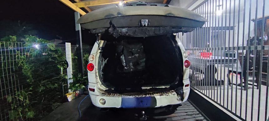 Polícia prende homem que ateou fogo em veículo de uma viúva na zona rural de Rondonópolis. Suspeito havia ameaçado a vítima e pulado o muro da propriedade.