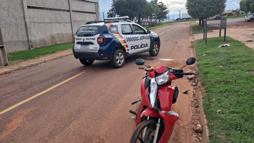 Polícia Militar prende suspeito durante perseguição no Jardim Novo Horizonte em Rondonópolis