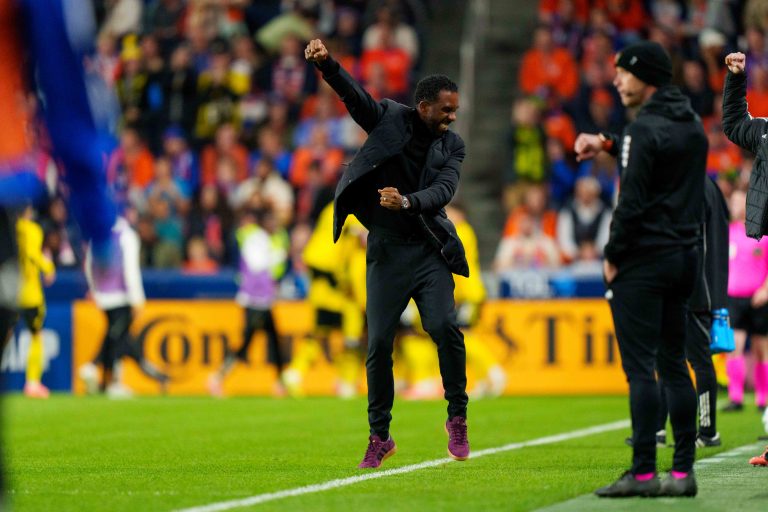 Wilfred Nancy posa após o Celtic anunciar Wilfred Nancy como novo técnico do clube escocês.