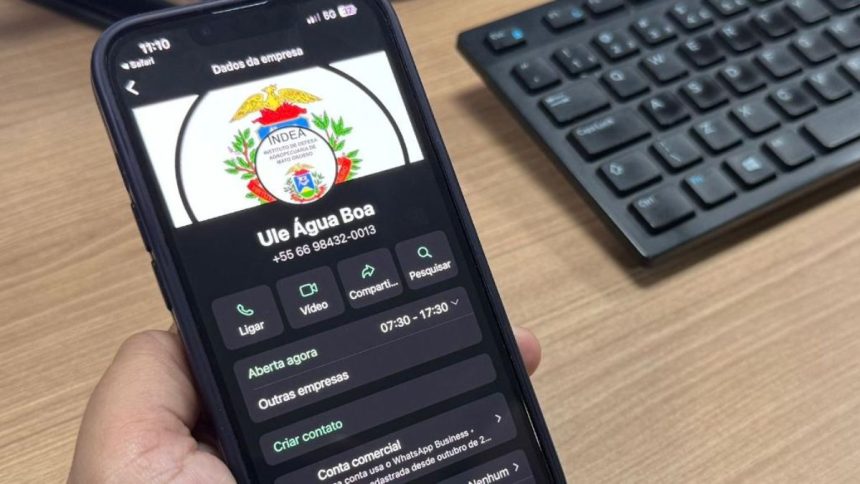 indea-mt-lanca-atendimento-via-whatsapp-em-todas-as-unidades-de-mato-grosso