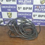 Homem com histórico de crimes é preso após furto em edifício em construção no Santa Clara. Comparsas fugiram em um Fox branco.