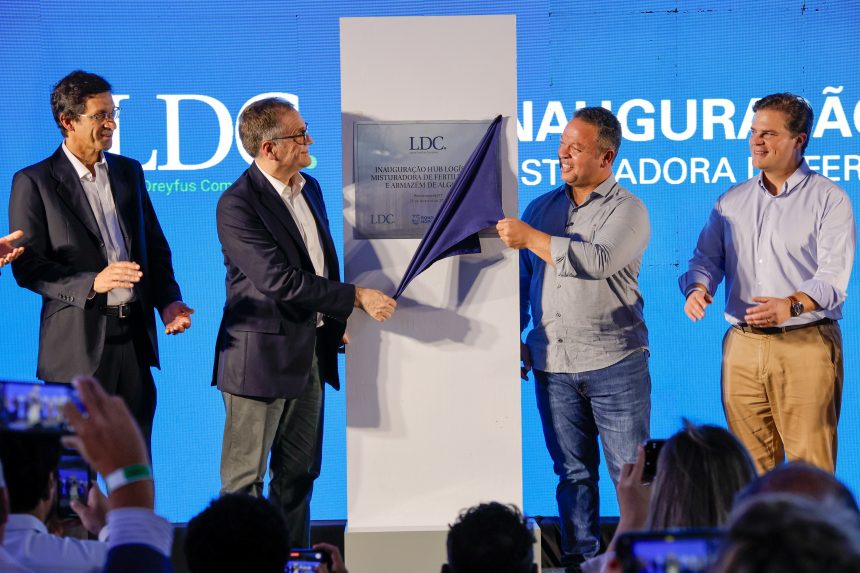 LDC inaugura novo hub logístico em Rondonópolis com alta tecnologia para fertilizantes e algodão, otimizando o transporte rodoferroviário.