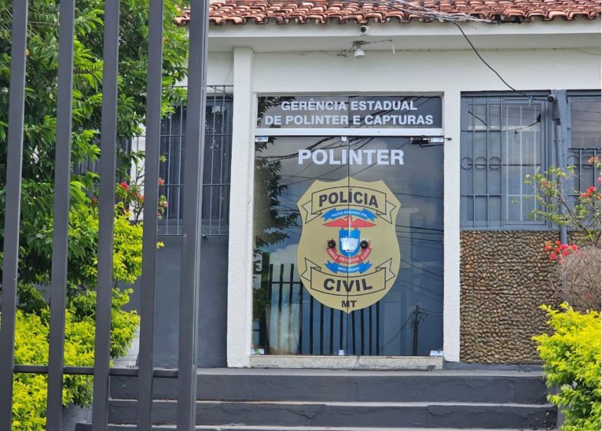 Polícia Civil efetua prisão em Várzea Grande de homem condenado por roubar agência dos Correios em Guiratinga.