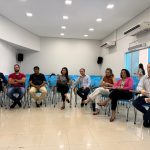Representantes do CRCMT e ACRSUL em reunião com a secretária de Fazenda de Rondonópolis, Rane Curto.