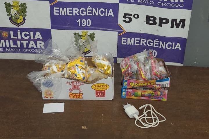 Menores são apreendidos por ameaça e perturbação do sossego em Rondonópolis após ameaçarem segurança com facção criminosa.