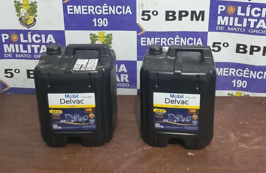 Homem é preso após cometer furto no Distrito Industrial em Rondonópolis. Vigilantes detiveram o suspeito em um posto de combustíveis.