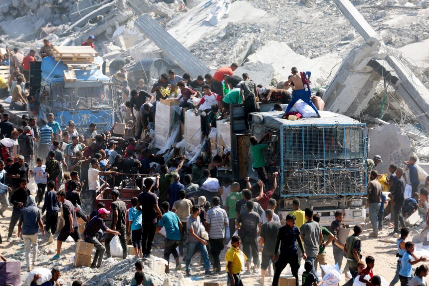 militares-israelenses-atingem-acidentalmente-caminhao-da-agencia-da-onu-em-gaza