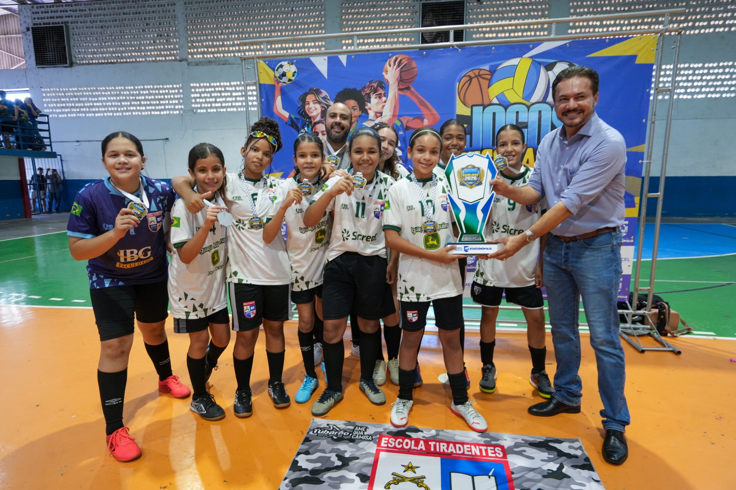 Equipes femininas em ação