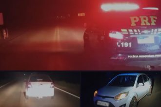 Condutor por embriaguez ao volante é detido pela PRF na BR-070 em Primavera do Leste após dirigir em zigue-zague e recusar bafômetro.