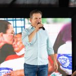 O governador Mauro Mendes percorre Rondonópolis nesta segunda (23) para entregar obras de asfalto, viadutos e novas escolas municipais.