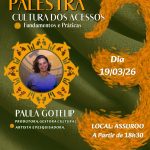 Conheça o projeto que amplia acesso à cultura com ações formativas e criação artística com palestra de Paula Gotelip sobre acessibilidade.