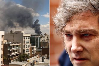 video:-em-meio-a-guerra,-milei-visita-israel-e-anuncia-acordos-em-ia-e-antiterrorismo