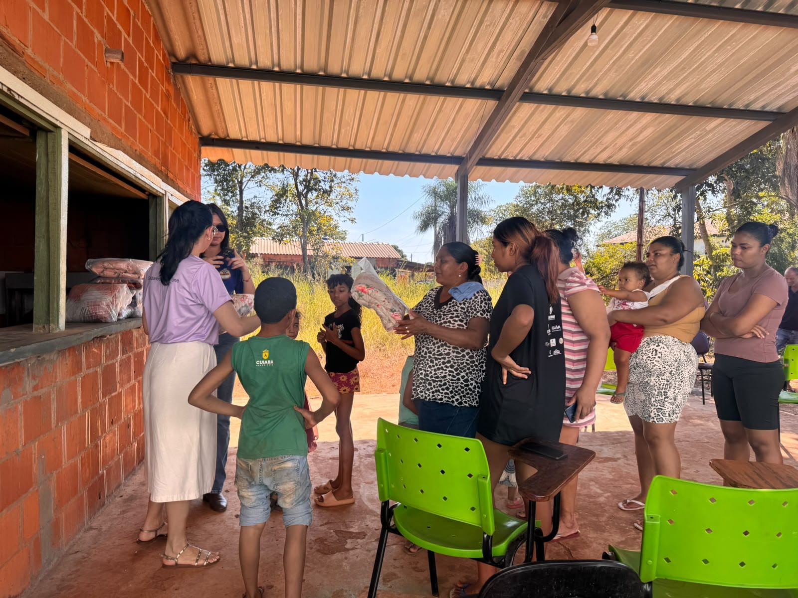 Mais de 600 cobertores distribuídos em Mato Grosso através de ação solidária