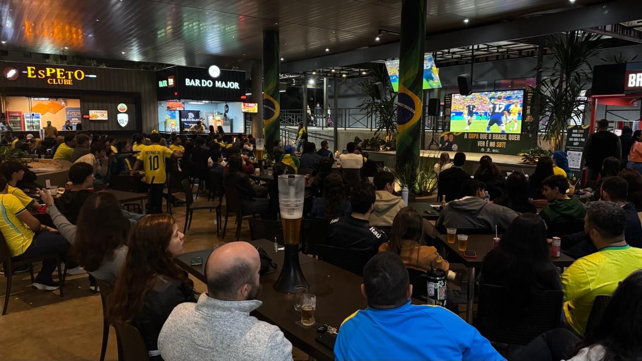 Rondon Plaza Shopping altera funcionamento para jogo Brasil x Noruega