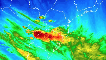 Região Sul enfrenta temporais intensos com chuvas superiores a 200 mm