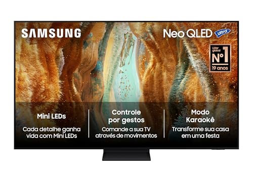 Samsung lança TVs com inteligência artificial; confira as promoções