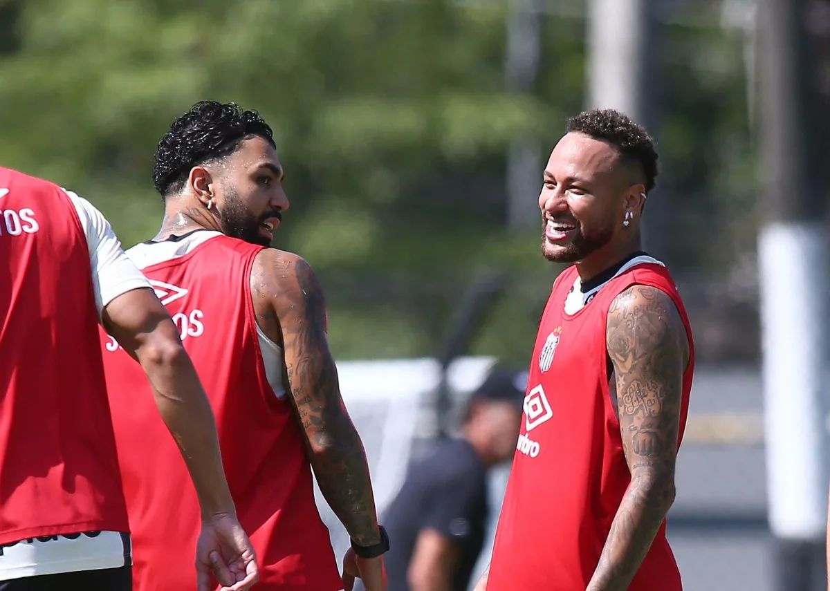 Santos preserva Neymar e Gabigol na estreia dos playoffs sul-americanos