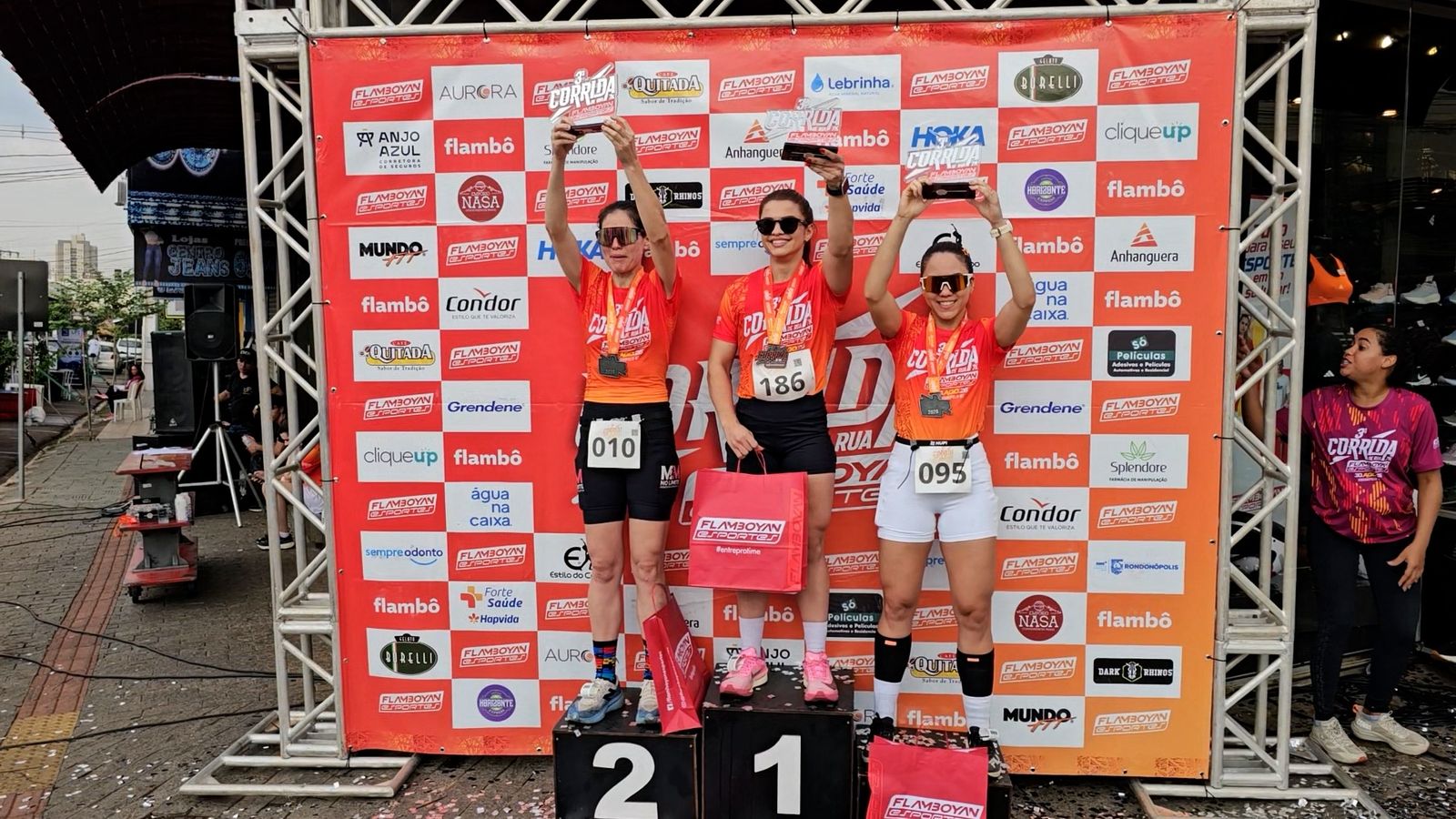 Tricampeão e estreante vencem 3ª Corrida Flamboyan em Rondonópolis