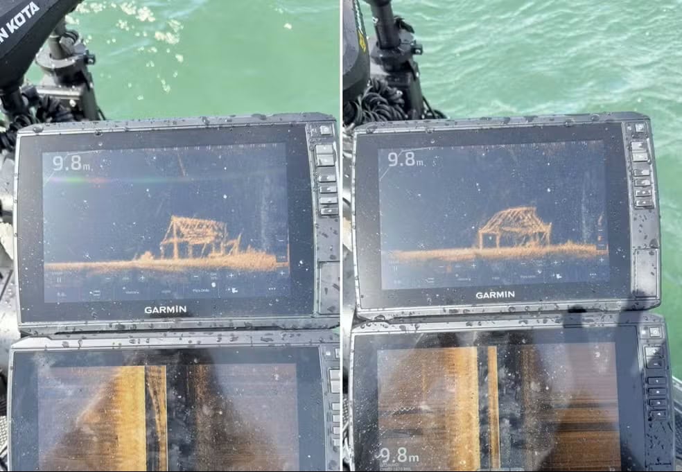 Mergulhador descobre estruturas da antiga Vila Canela no Lago de Palmas