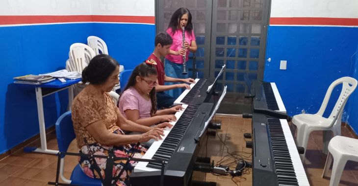 Música transforma vidas na Escola da Vila Operária