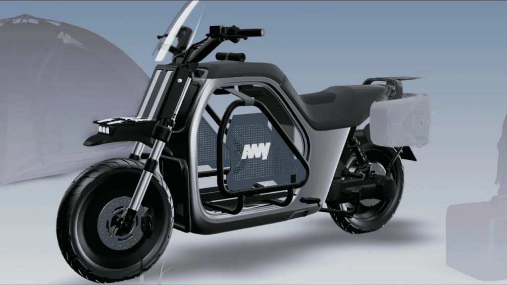 LUV1: moto elétrica belga oferece personalização e atinge 100 km/h
